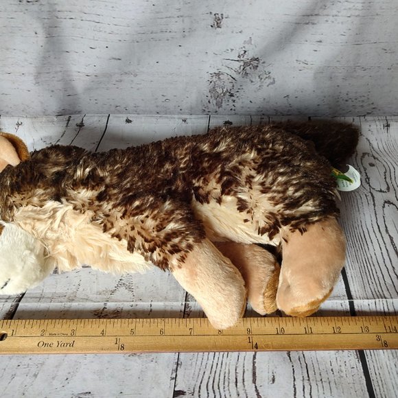 Wild Republic realistic brown Coyote Dog Wolf 12" Plush Stuffed Animal - Picture 8 of 8